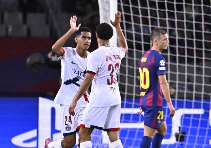 1-2. El PSG desfonda al Barça