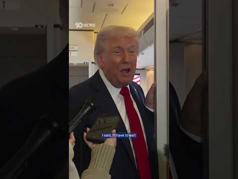 Trump Admits He’s ‘Not Heaven-Bound’ During Press Interview En Route To Israel