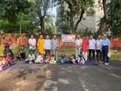 भारत विकास परिषद शाखा दक्षिण-1 व् श्री सनातन धर्म मंदिर चैरिटेबल ट्रस्ट सेक्टर 48 चंडीगढ़ द्वारा संयुक्त रूप से, आज राम नवमी के पावन अवसर पर, सेक्टर 48-A के छोटे पार्क के पास, कन्या पूजन कार्यक्रम का 