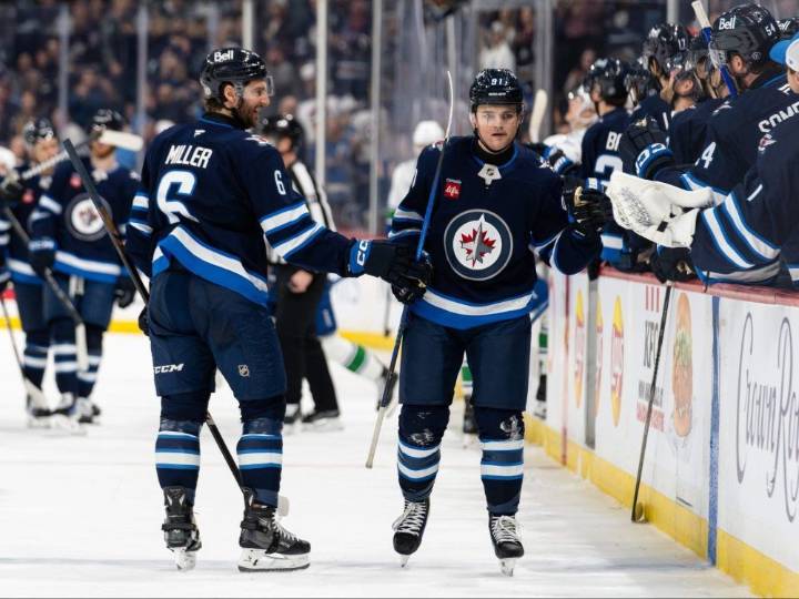 Cole Perfetti of the Winnipeg Jets week to week with an ankle injury