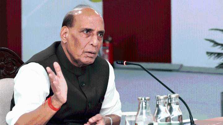 Rajnath Singh inaugurates production lines of new Tejas Aircraft at HAL Nashik