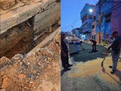 Atendidas 15 mil familias tras reparación de tubería en parroquia Sucre