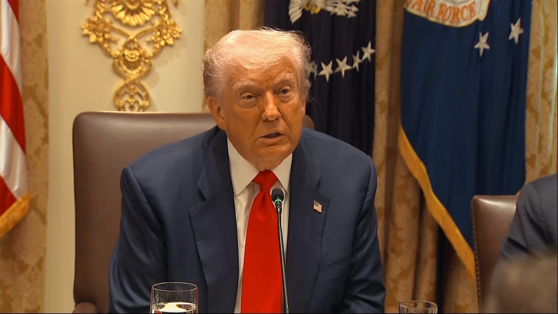 'If they don't disarm, we will disarm them': Trump tells Hamas