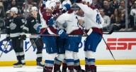 Martin Necas scores 2 goals, and the Avalanche rout the Kings 4