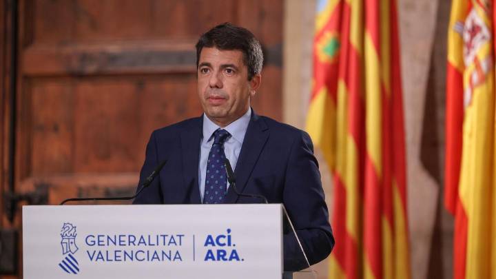 La Generalitat confirma que Mazón no asistirá los actos del Día de la Fiesta Nacional