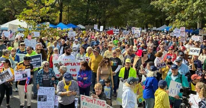 Thousands attend local No Kings rallies