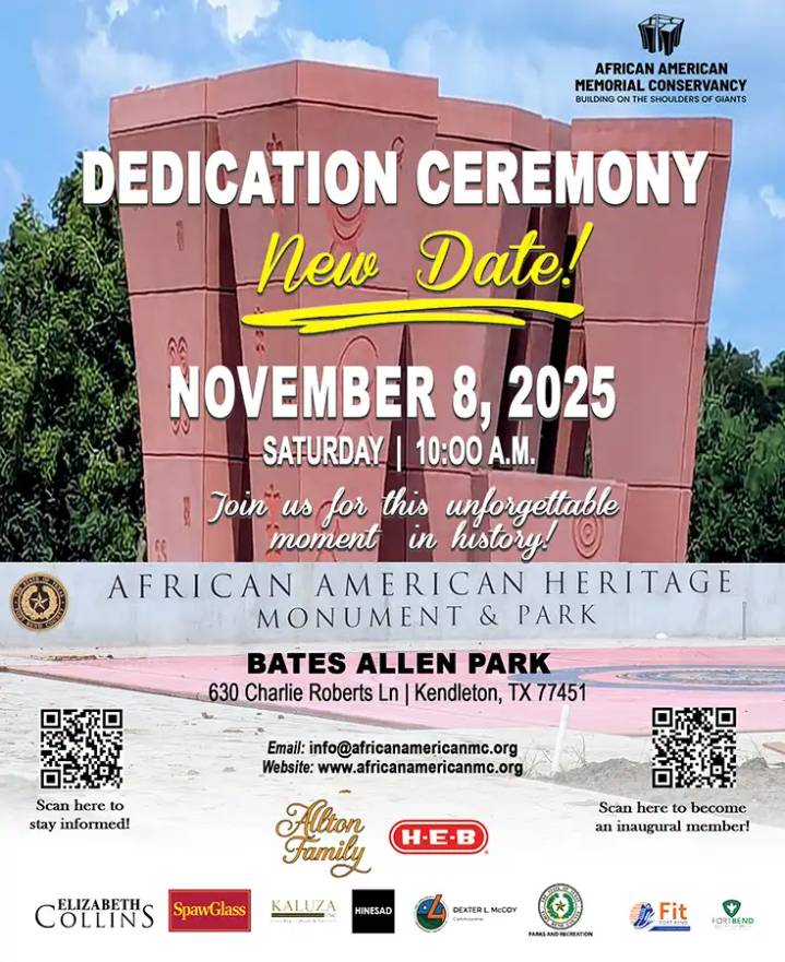 The tallest African American monument in the U.S. opening on October 25th