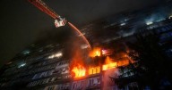 Kyiv plunged into darkness after mass Russian attack