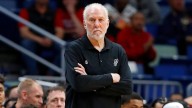 Spurs quietly unveil banner to honor Gregg Popovich's career