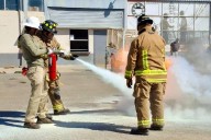 Bomberos dieron curso a personal de CFE en Ensenada