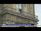Thieves scale Louvre facade, steal Napoleon-era jewels in four minutes