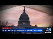Democrats vote down GOP funding bill, putting government on path to shutdown