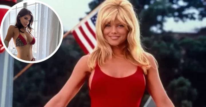 57-Year-Old ‘Baywatch’ Icon Donna D’Errico Stuns Fans With Lacy Leopard Bikini