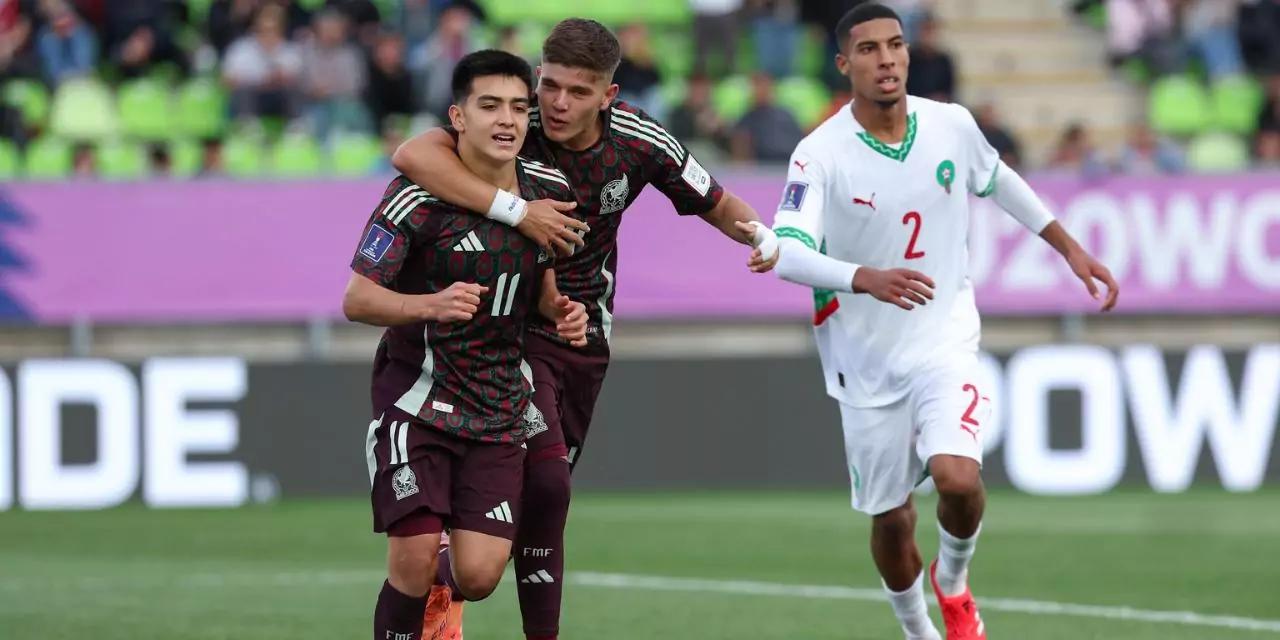 México vence a Marruecos y avanza a Octavos del Mundial Sub