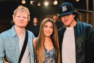 Shakira muy bien acompañada con Ed Sheeran y Beéle, y otras fotos de famosos