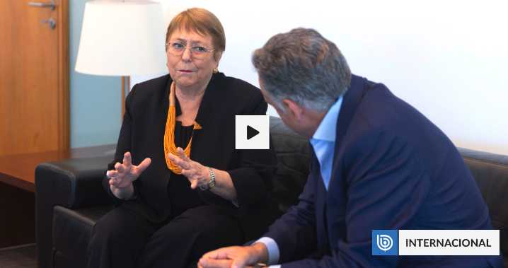 Bachelet se reúne en Uruguay con presidente Orsi y abordan candidatura a la ONU: "Que sea una mujer"