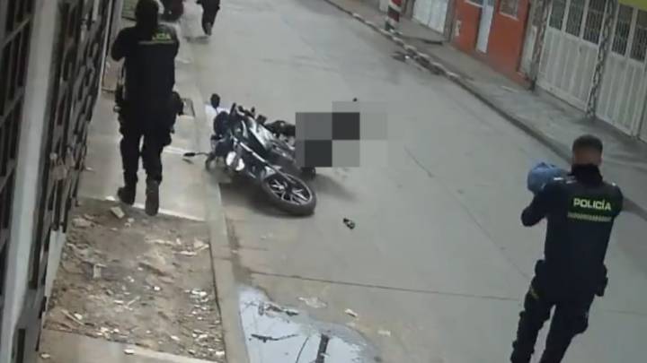Revelan video del momento exacto del nuevo ataque sicarial que dejó dos muertos en Bogotá