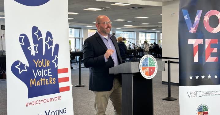 Cuyahoga County struggling with in-person voting, faring well with mail