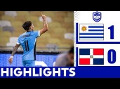 Uruguay vs. República Dominicana (1-0): video, resumen y gol del partido del amistoso FIFA