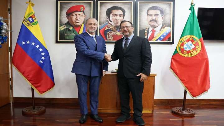 Canciller Yván Gil y Embajador de Portugal en Venezuela fortalecen lazos bilaterales y reconocen el rol de la comunidad luso