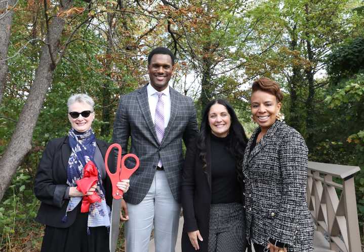 Snug Harbor Cultural Center: New entrance and wetlands boardwalk now open