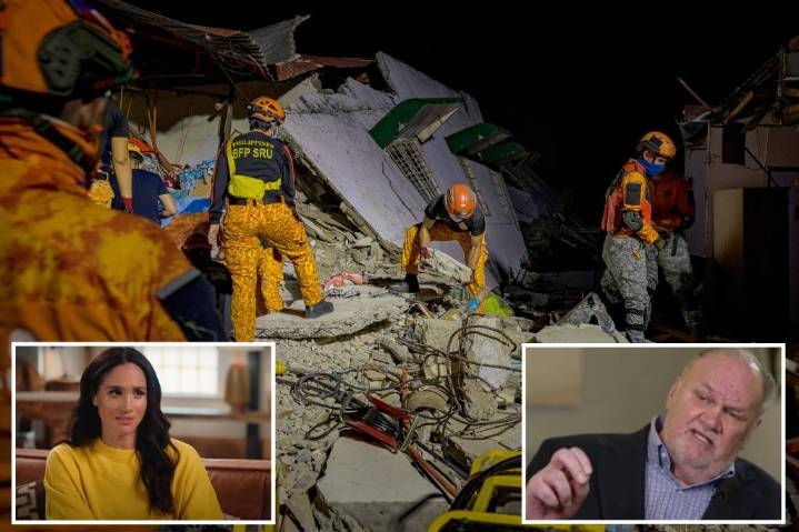 Meghan Markle's father 'trapped' in Philippines apartment after earthquake