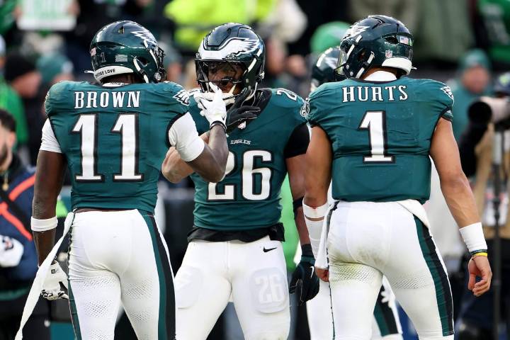 Eagles' Nick Sirianni on Jalen Hurts, Saquon Barkley, A.J. Brown meeting: 'Love that'