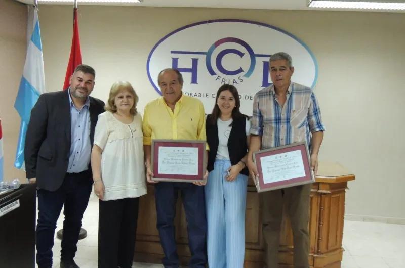 Declararon Artistas Meritorios de Frías al Dúo Esperanza