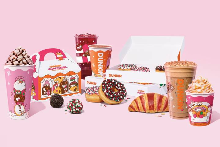 Dunkin’s 2025 Holiday Menu Features 5 New Menu Items