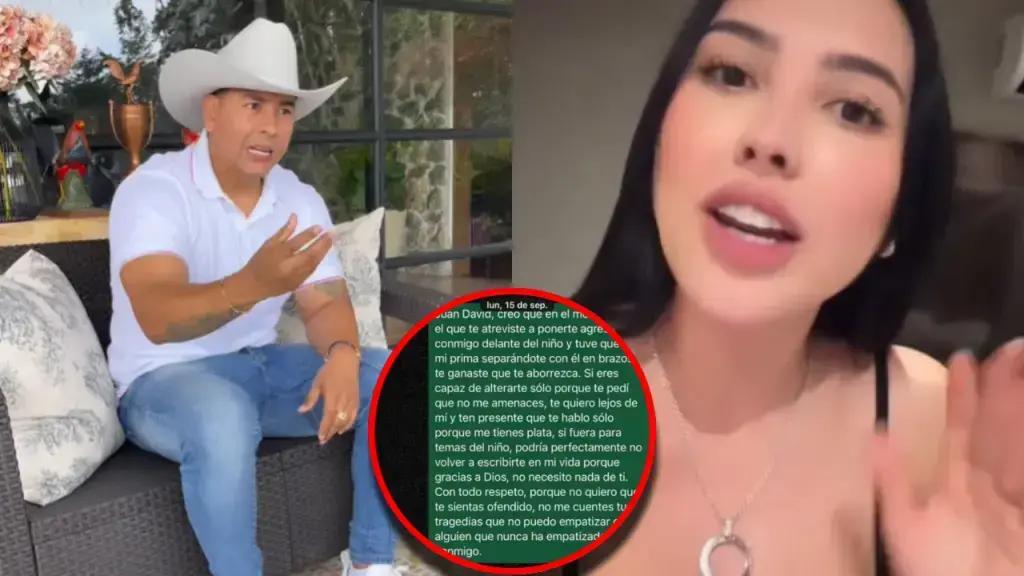 Aída Victoria Merlano y Juan Tejada se enfrentan en redes: acusaciones de agresión, dinero y nuevas revelaciones de su relación