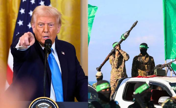 Trump amenazó a Hamás con la “aniquilación total” si no cede el control de...