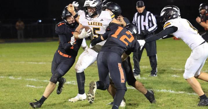 Prep roundup: Glen Lake wins NMFC Legacy with late-game heroics; Onekema, Gaylord finish off 9-0 campaigns; Petoskey wins 6 matches at D3 states
