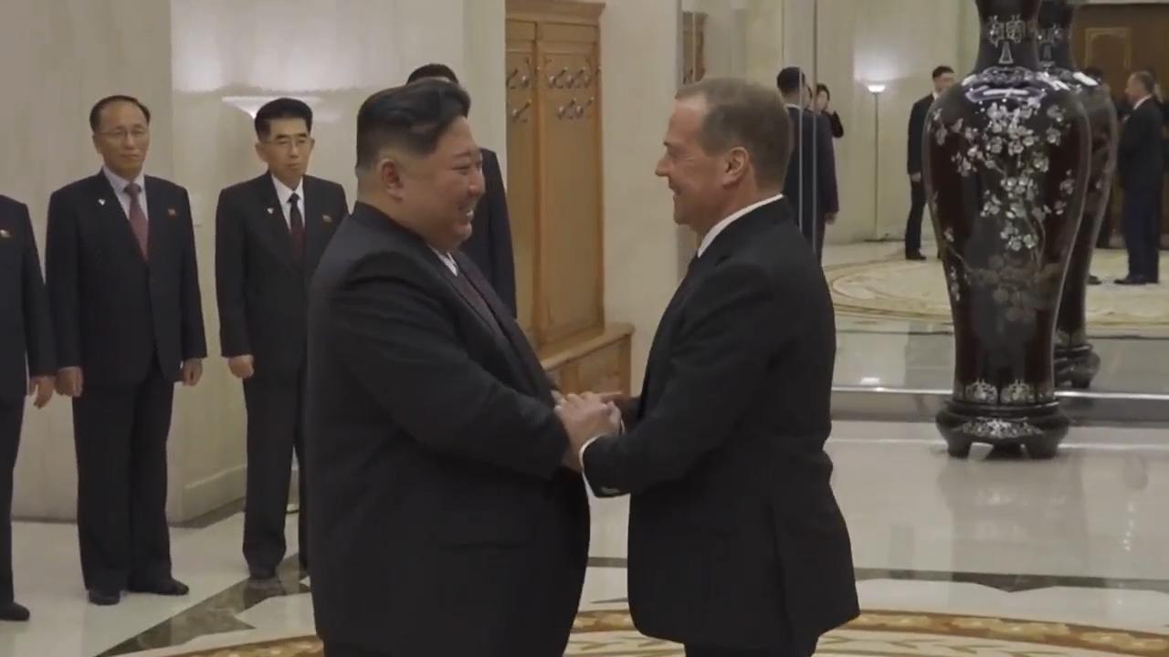 Russia’s top official attends military parade in North Korea and meets Kim Jong Un