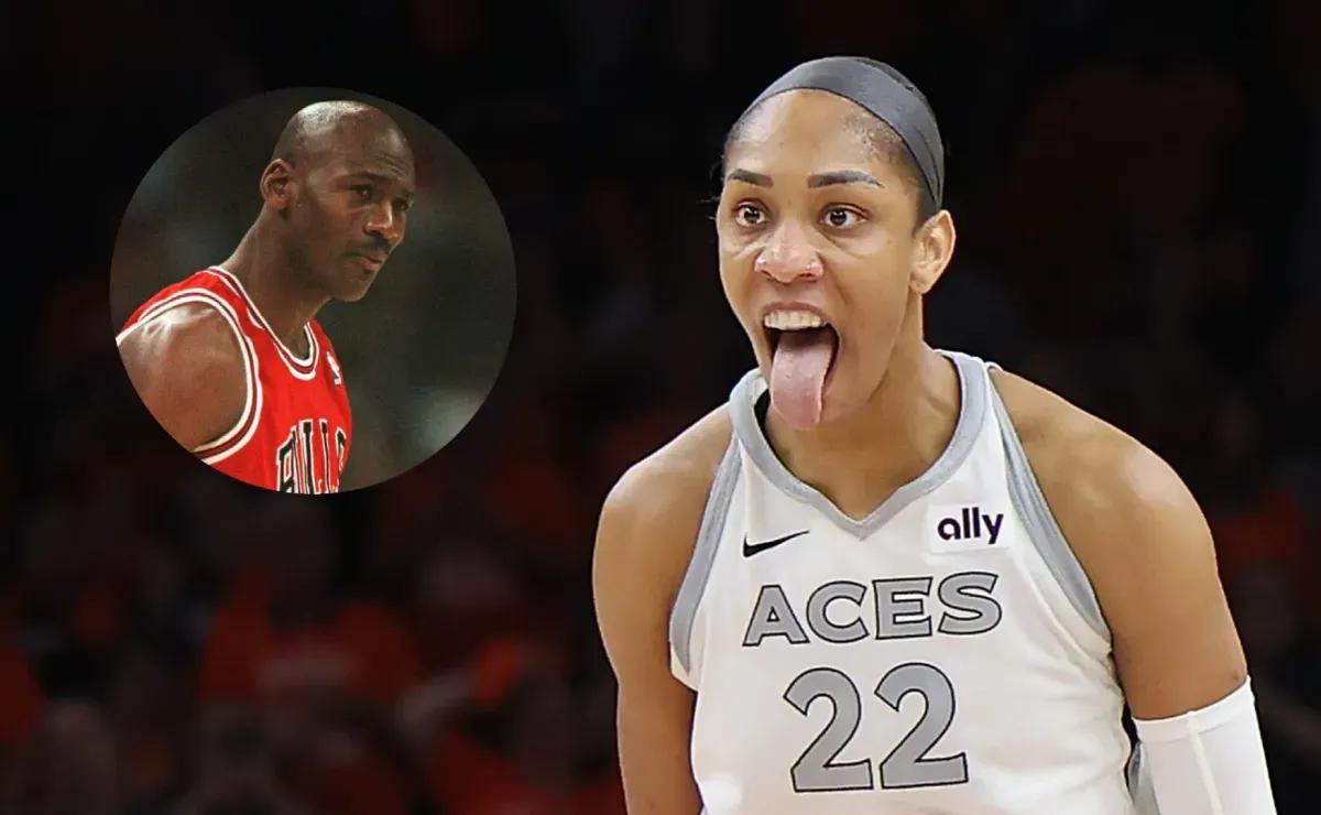 A’ja Wilson turns heads with bold Michael Jordan comparison after Aces’ WNBA Championship win