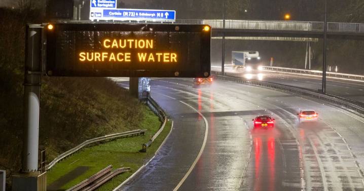 Storm Amy live updates as rain and wind set to batter Glasgow with warnings issued