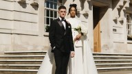 “The Drama! The Elegance! The Expensiveness!” Actor Alex Thomas-Smith On Their Hackney Town Hall Wedding Look
