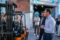 Julián Álvarez y el ministro Mena presentaron el Polo Productivo de Inclusión Social Lanús