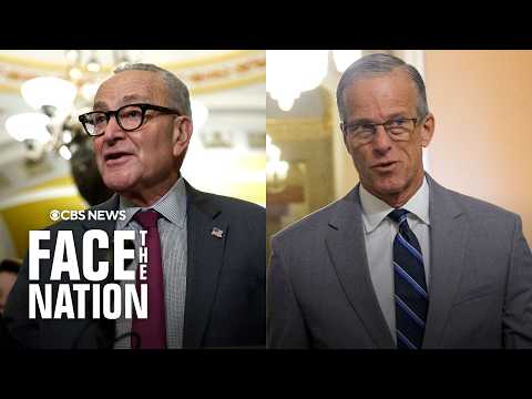 Schumer, Thune speak on government shutdown Day 8 before Senate vote on competing funding bills