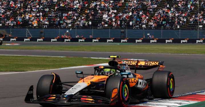 Lando Norris lidera práctica 3 del Gran Premio de México
