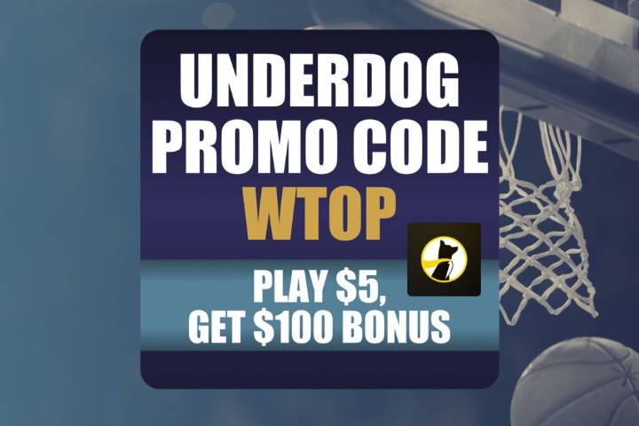 Underdog Promo Code WTOP: Get $100 Bonus for NBA Picks, Draft Contests