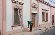 Avanza al 80% la rehabilitación de fachadas en calle Bravo