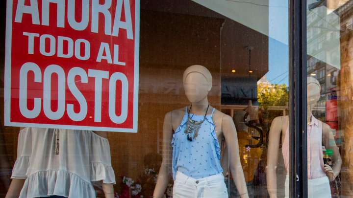La actividad económica, paralizada