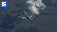 British and US planes fly 12-hour mission to patrol Russian border