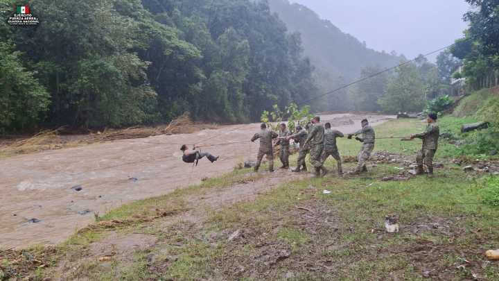 Suman ya 41 personas fallecidas por lluvias en 5 estados