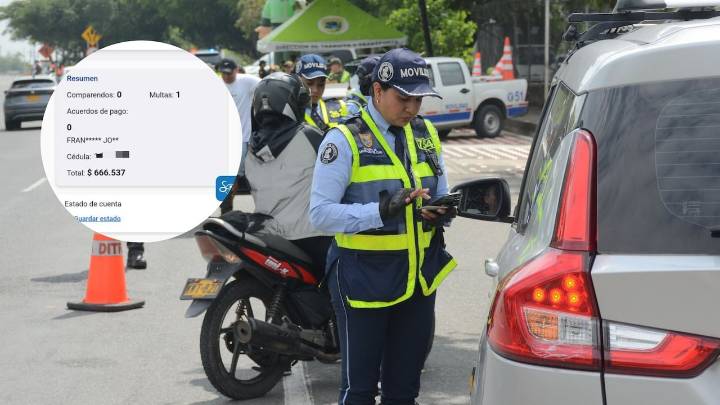 Ciudadano reporta que comparendo exonerado no ha sido eliminado del sistema; Secretaría de Movilidad responde