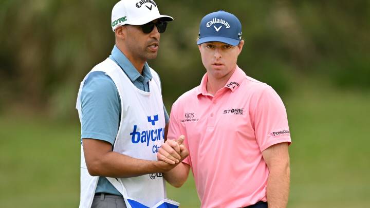 Last year's runner-up, Max Greyserman leads by four at Baycurrent Classic