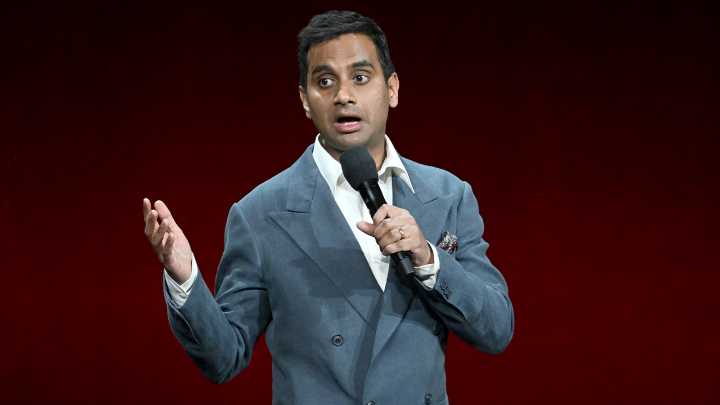 Kimmel grills Aziz Ansari over Saudi Arabia comedy festival performance