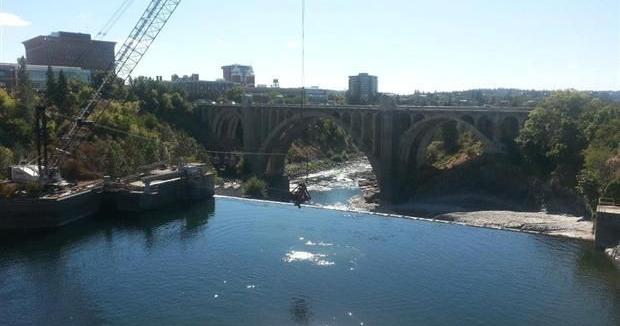 Traffic to be impacted in Spokane for Monroe Street Dam work Friday