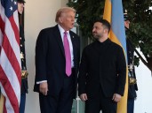 Trump says Ukraine war could end ‘quickly’ as he meets Zelenskyy