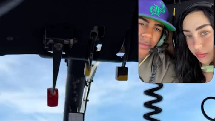 Lamine Yamal reaparece en helicóptero junto a Nicki Nicole mientras se recupera de su lesión